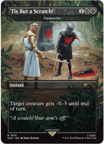 'Tis But a Scratch! - Dismember
