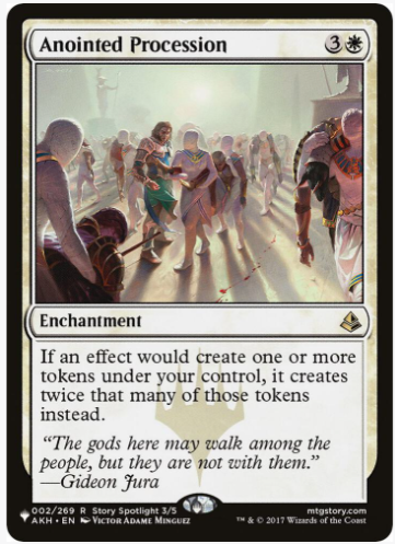 Annointed Procession - The List Reprints | MTG Single | Ungraded Near Mint